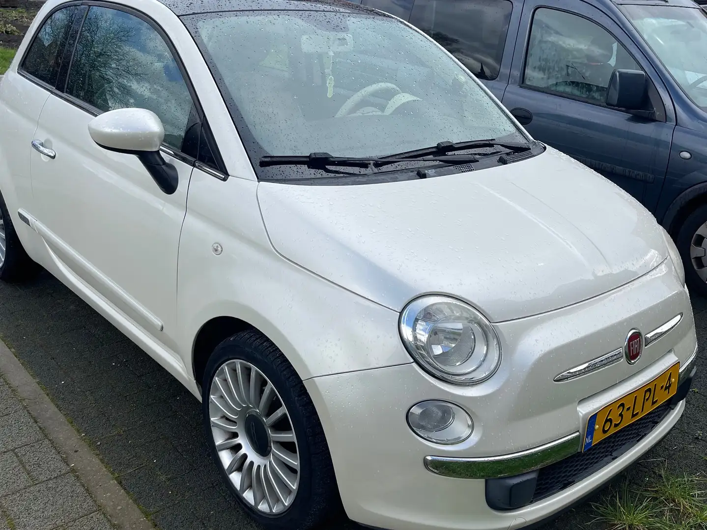 Fiat 500 1.2 Lounge Beżowy - 1