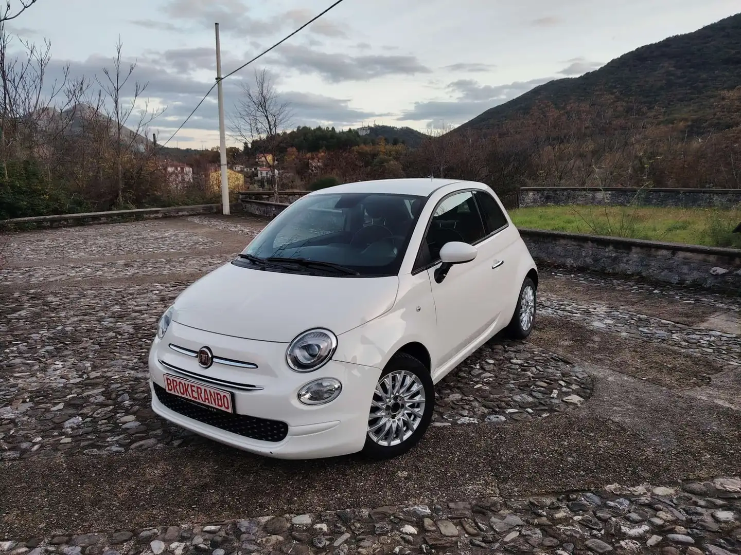 Fiat 500 1.2 Lounge Led-Applecarplay-36000Km-1Proprietario Weiß - 1
