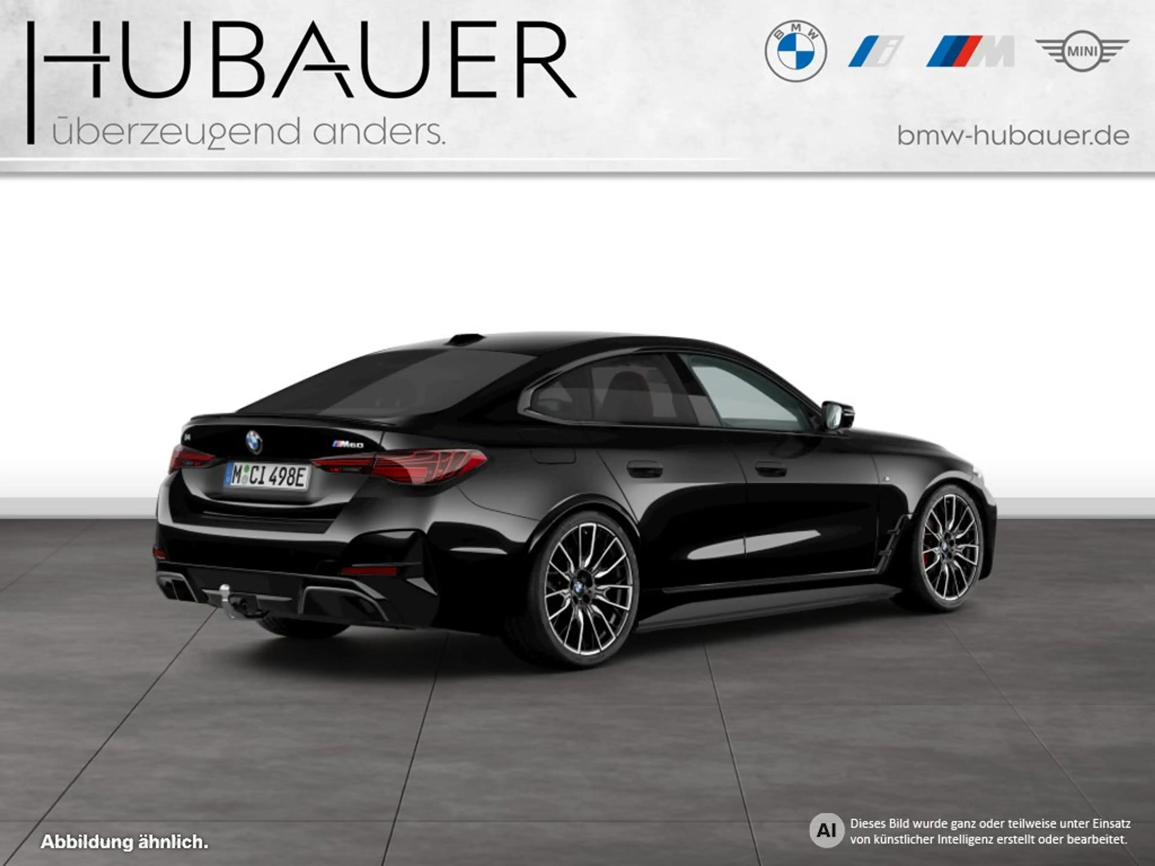 BMW i4 M60 xDrive Gran Coupé [M Pro, HUD, AHK, Driv. Prof — photo 2