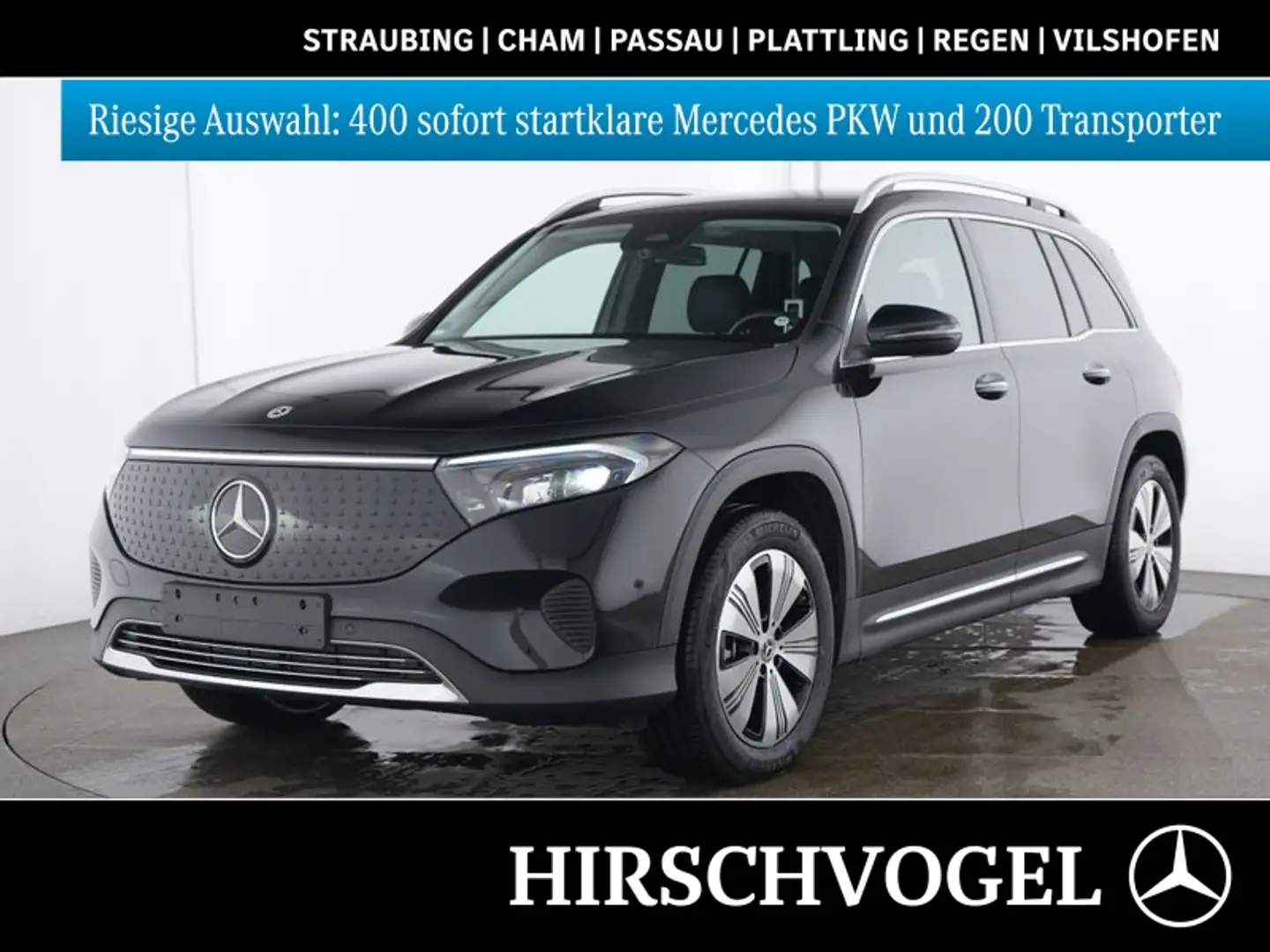 Mercedes-Benz EQB 350 4M Progressive+AHK+DISTRONIC+KEYLESS+LED Schwarz - 1