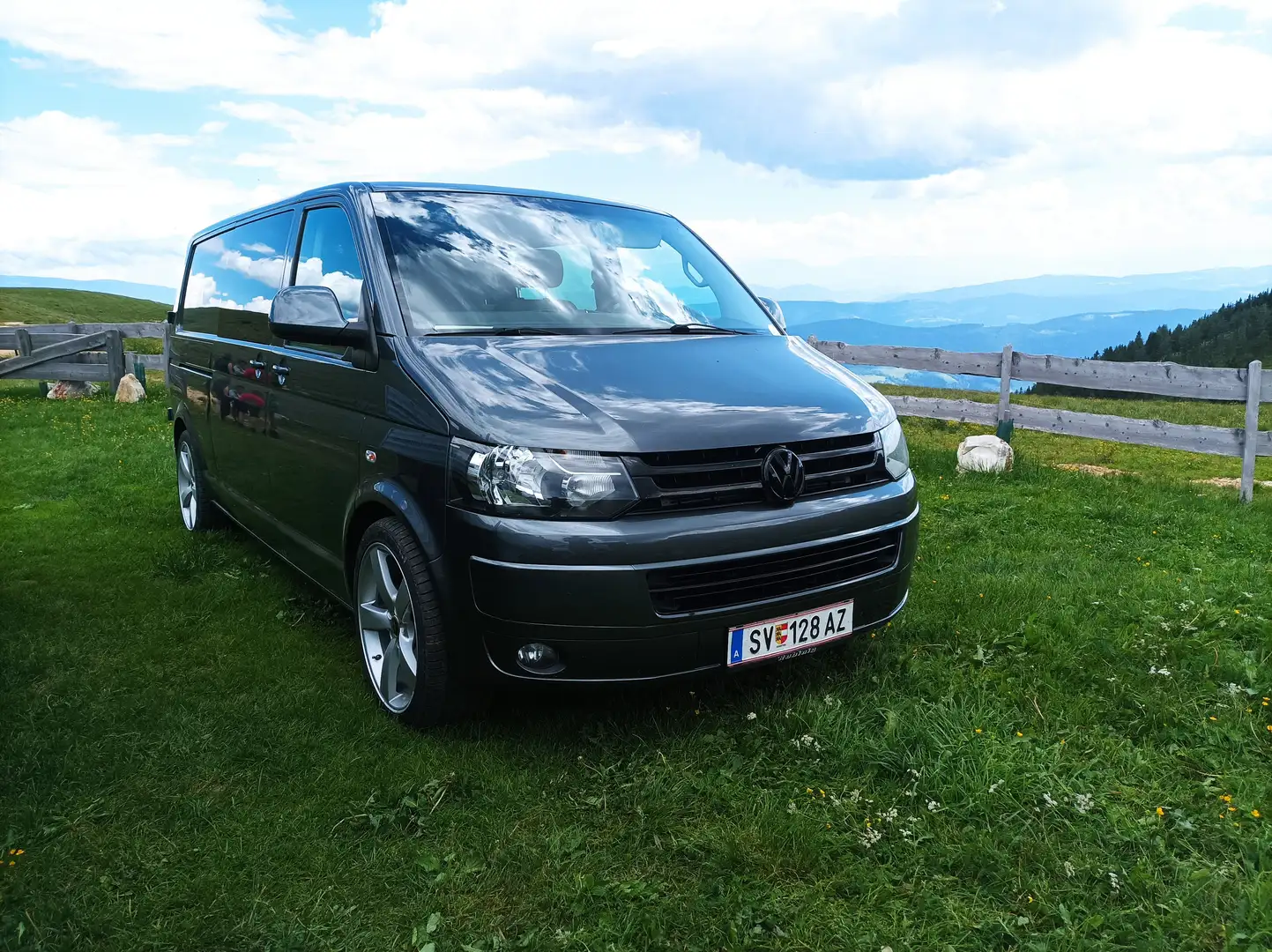 Volkswagen T5 Transvan Grau - 2