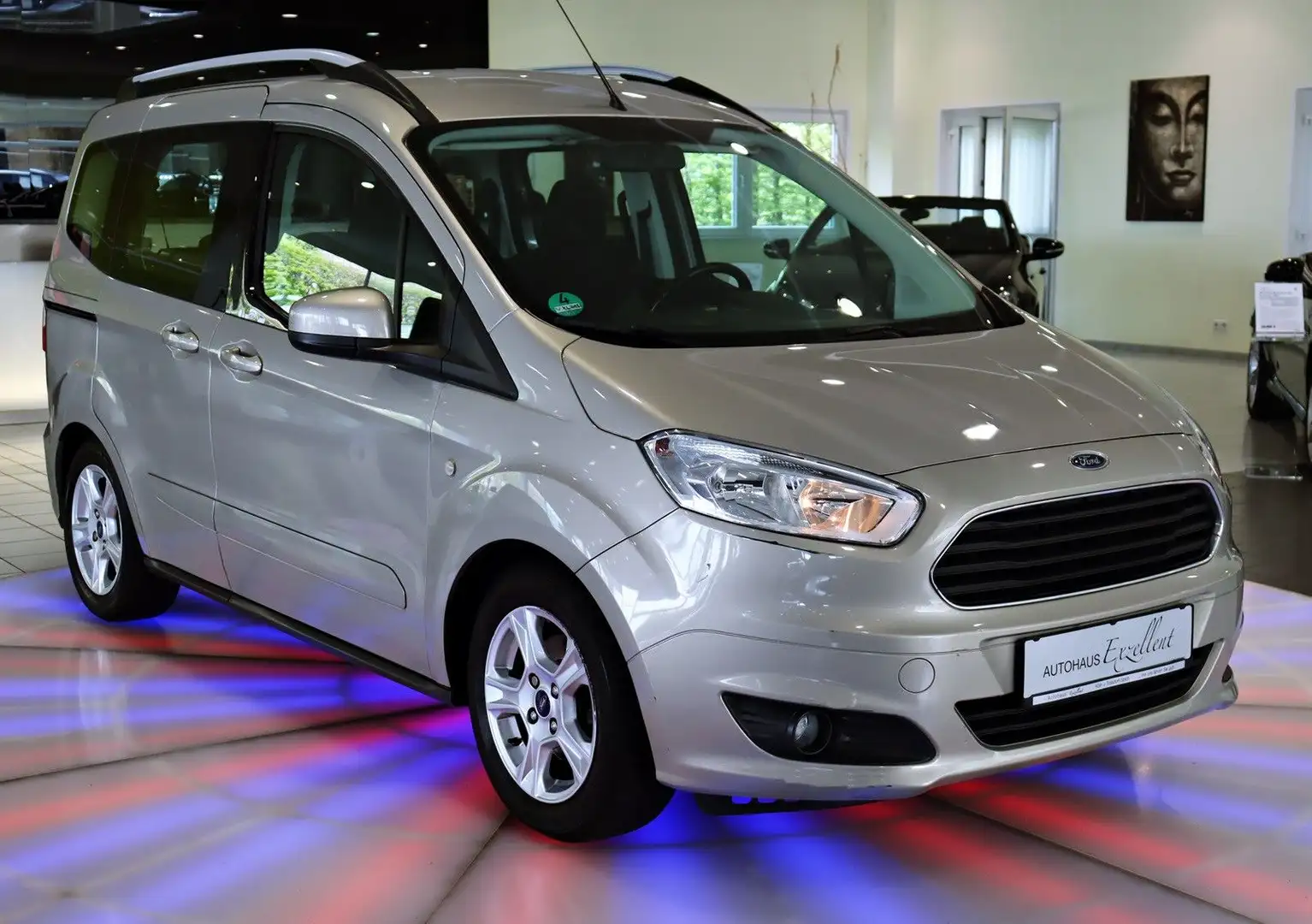 Ford Tourneo Courier Trend*KLIMA*SHZ*TEMPOMAT*PDC*ALU Grigio - 2