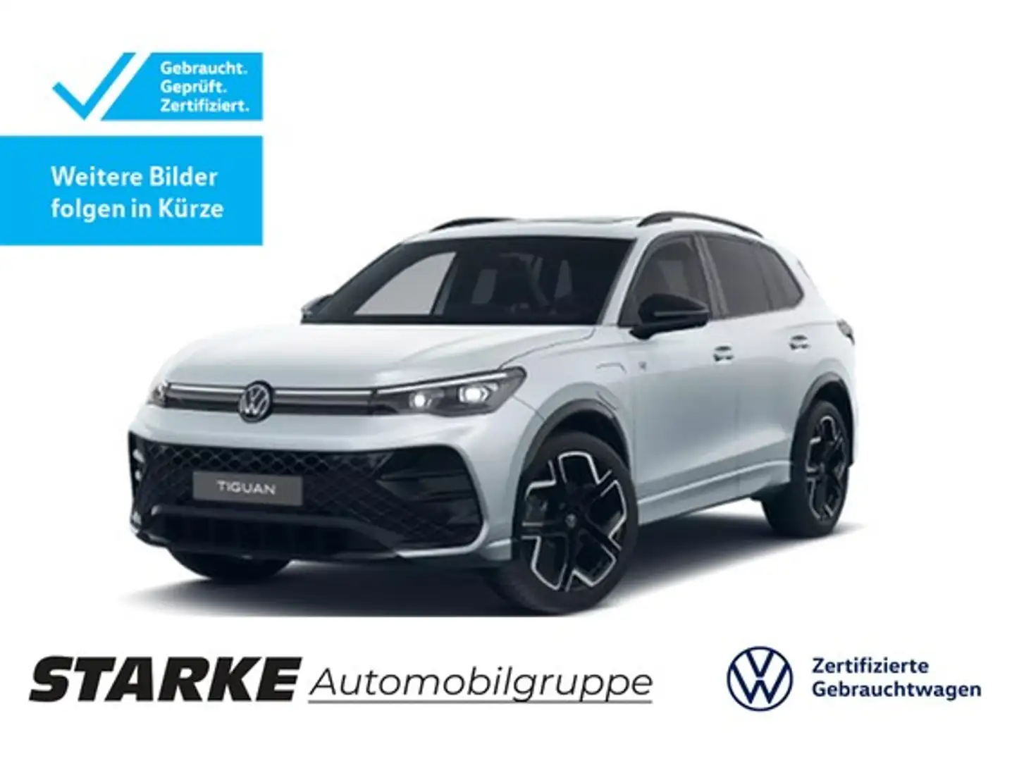 Volkswagen Tiguan 1.5 eHybrid DSG R-Line Black Style Silber - 1