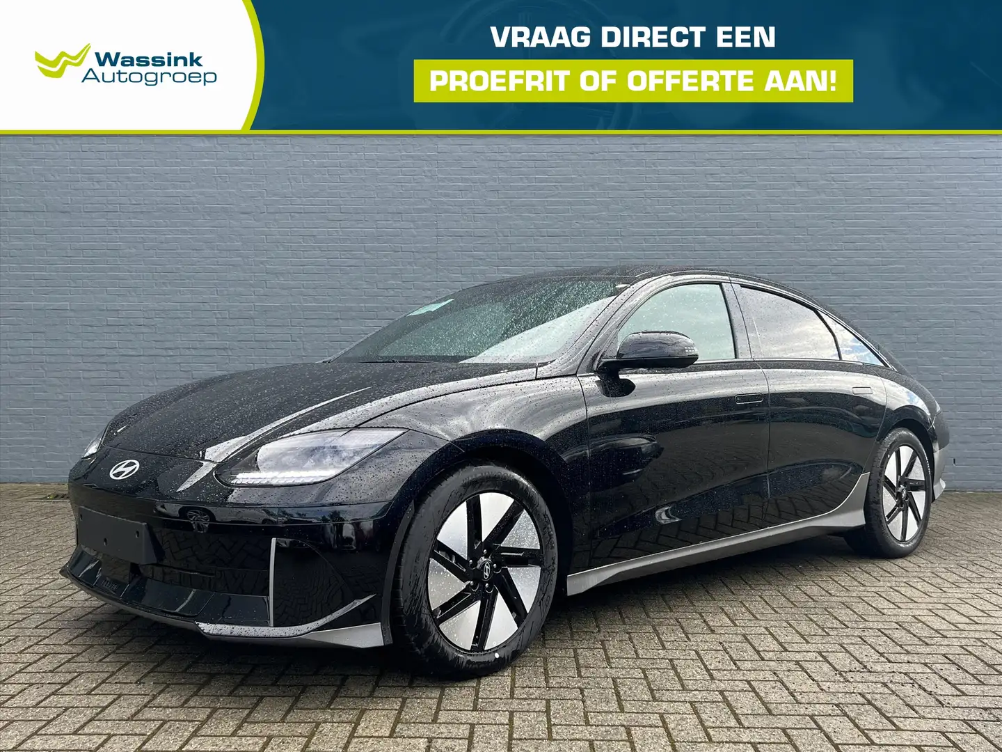 Hyundai IONIQ 6 77,4 kWh 229pk RWD N-Style Zwart - 1