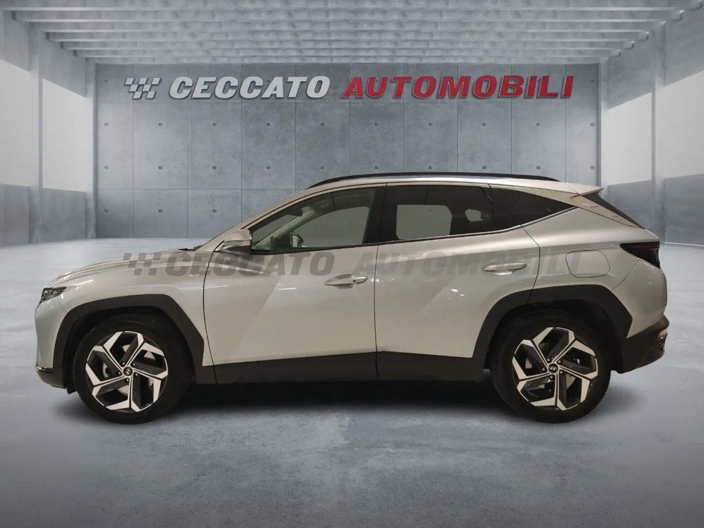 Hyundai TUCSON III 2021 1.6 crdi 48V Exellence 2wd dct Silber - 2