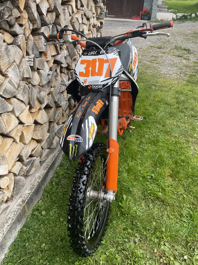 KTM 250 SX-F mit 280er Satz Oranje - 2