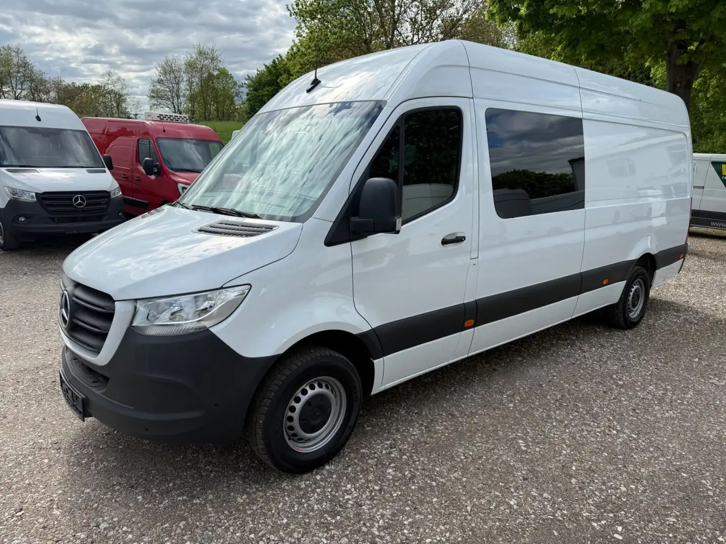 Mercedes-Benz Sprinter Mixto Maxi L3,6-Sitze,Automatik Blanco - 2
