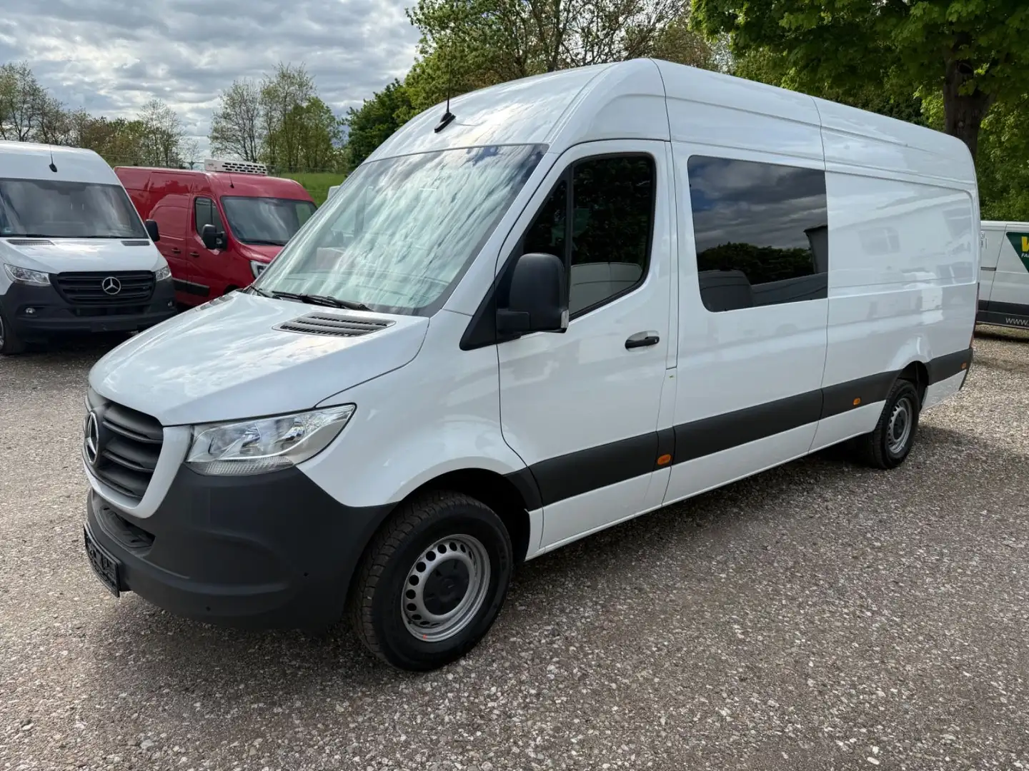 Mercedes-Benz Sprinter Mixto Maxi L3,6-Sitze,Automatik Blanco - 1