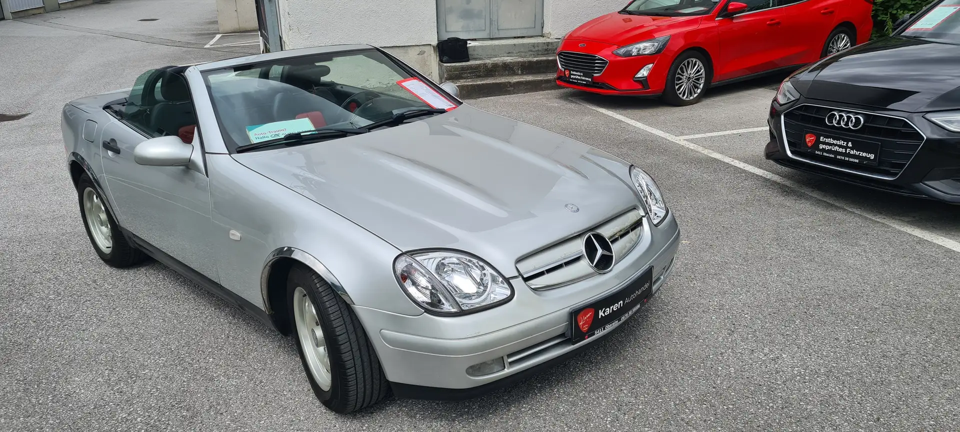 Mercedes-Benz SLK 200 SLK 200 Benzin Silber - 1