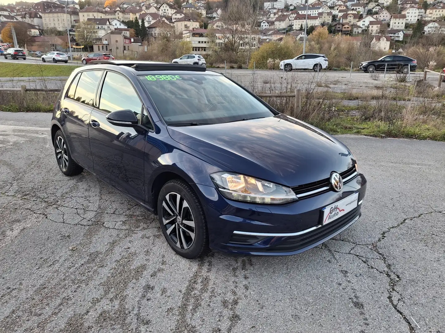 Volkswagen Golf 1.6 TDI 115CH FAP IQ.DRIVE DSG7 EURO6D-T 5P Bleu - 2