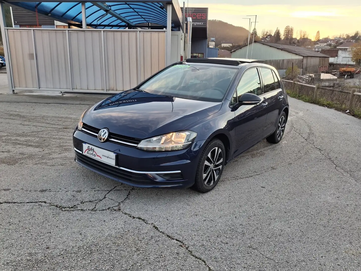 Volkswagen Golf 1.6 TDI 115CH FAP IQ.DRIVE DSG7 EURO6D-T 5P Bleu - 1