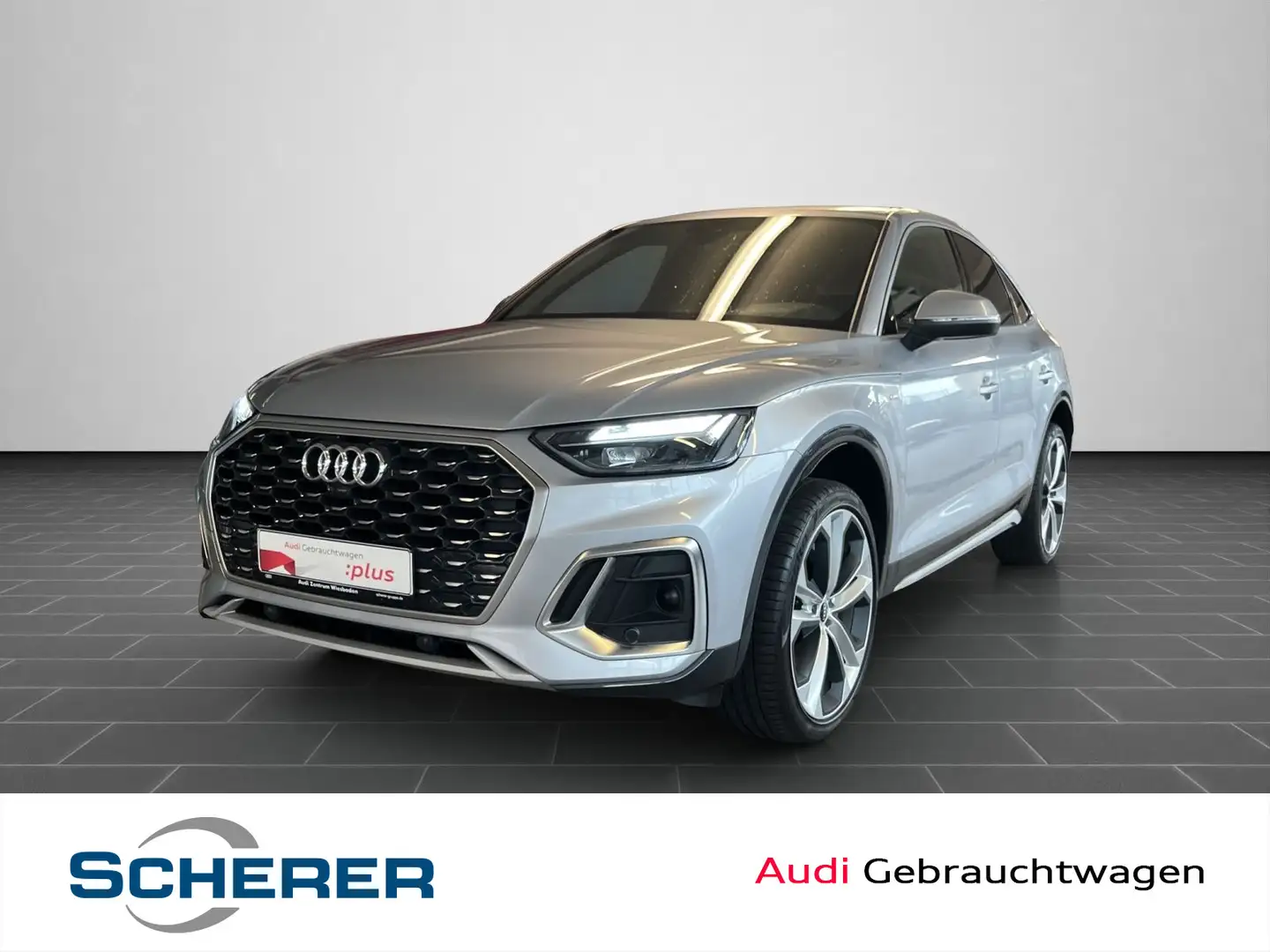 Audi Q5 S line 45 TFSI quattro 195(265) kW( Argent - 1