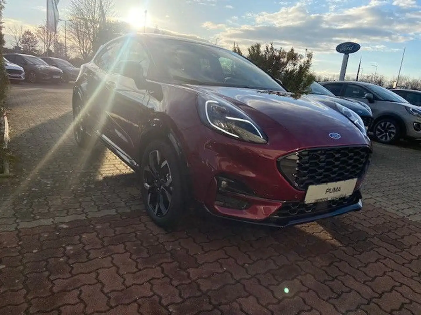 Ford Puma Vivid Ruby Edition 125 PS Autom. *18"|TWA* Rot - 2