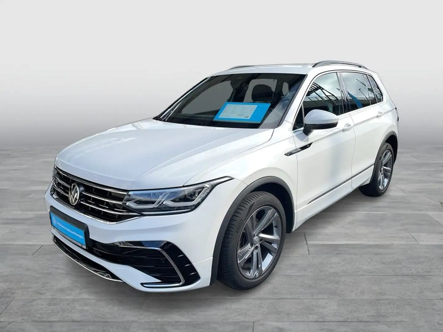 Volkswagen Tiguan 2.0 TDI DSG 4Motion R-Line Navi AHK LED R Weiß - 2