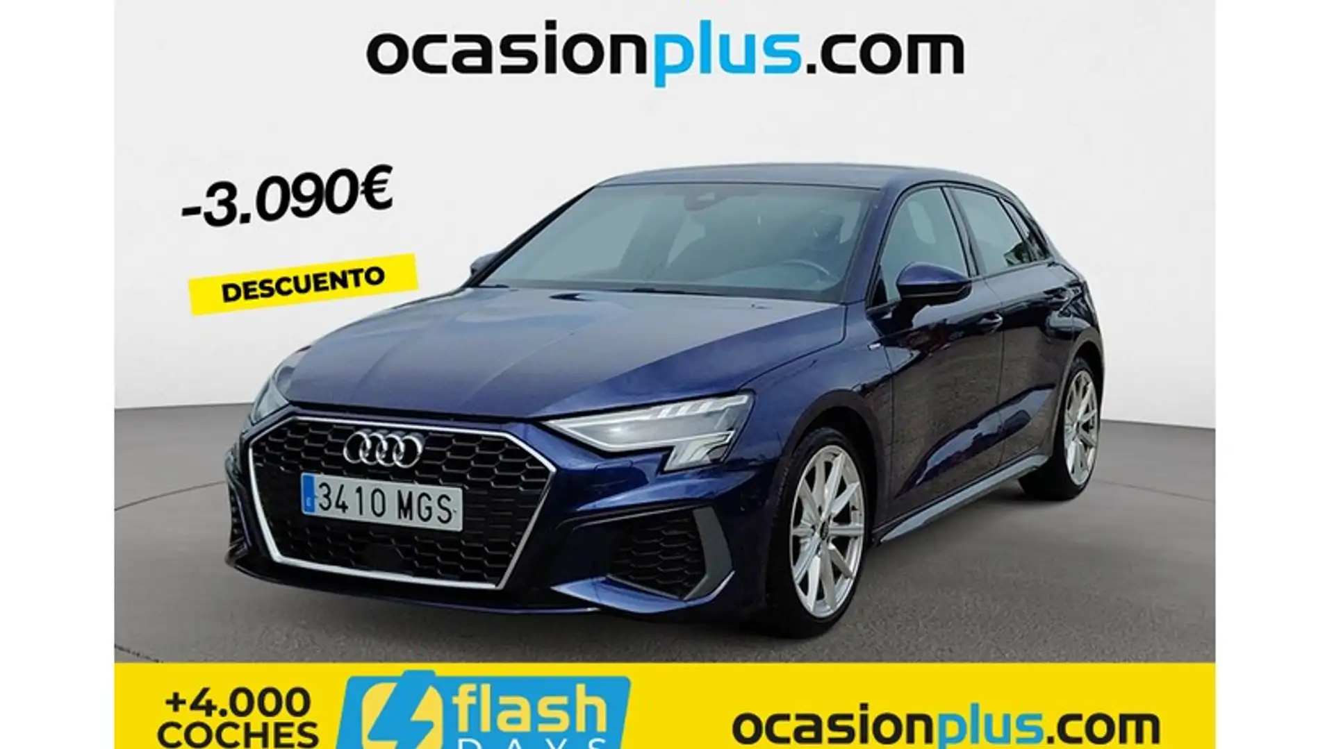 Audi A3 Sportback 35TDI S line S tronic Azul - 1