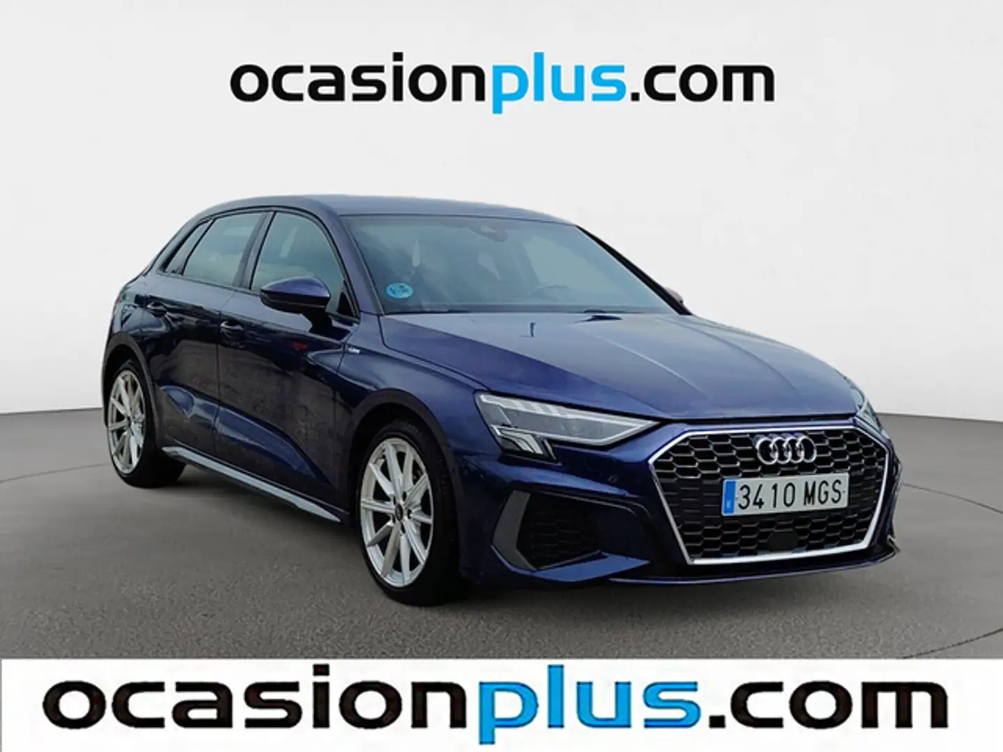Audi A3 Sportback 35TDI S line S tronic Azul - 2