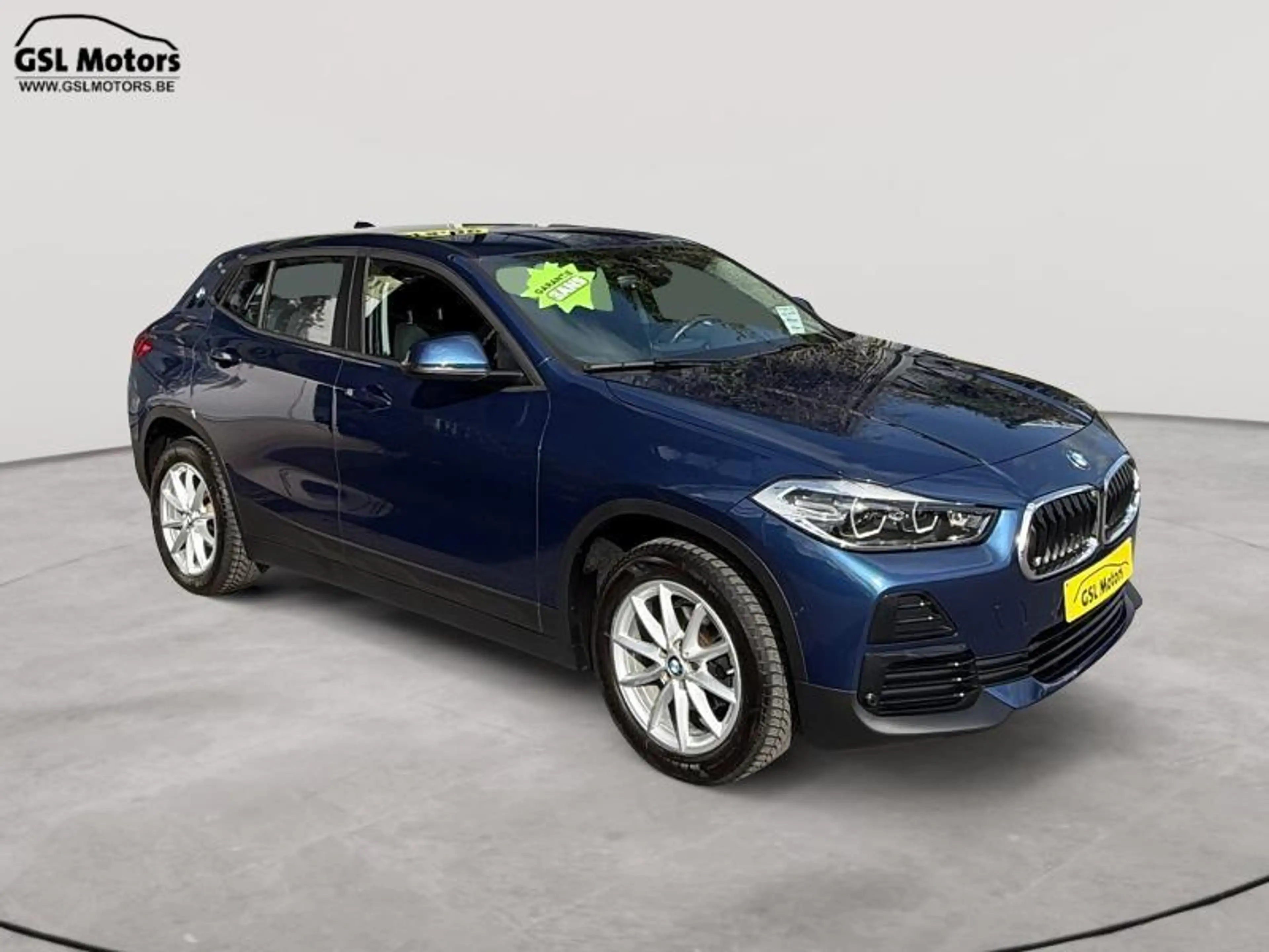 BMW X2 1.5D 115cv bleu 01/22 53347km Airco GPS Bluetooth — photo 3