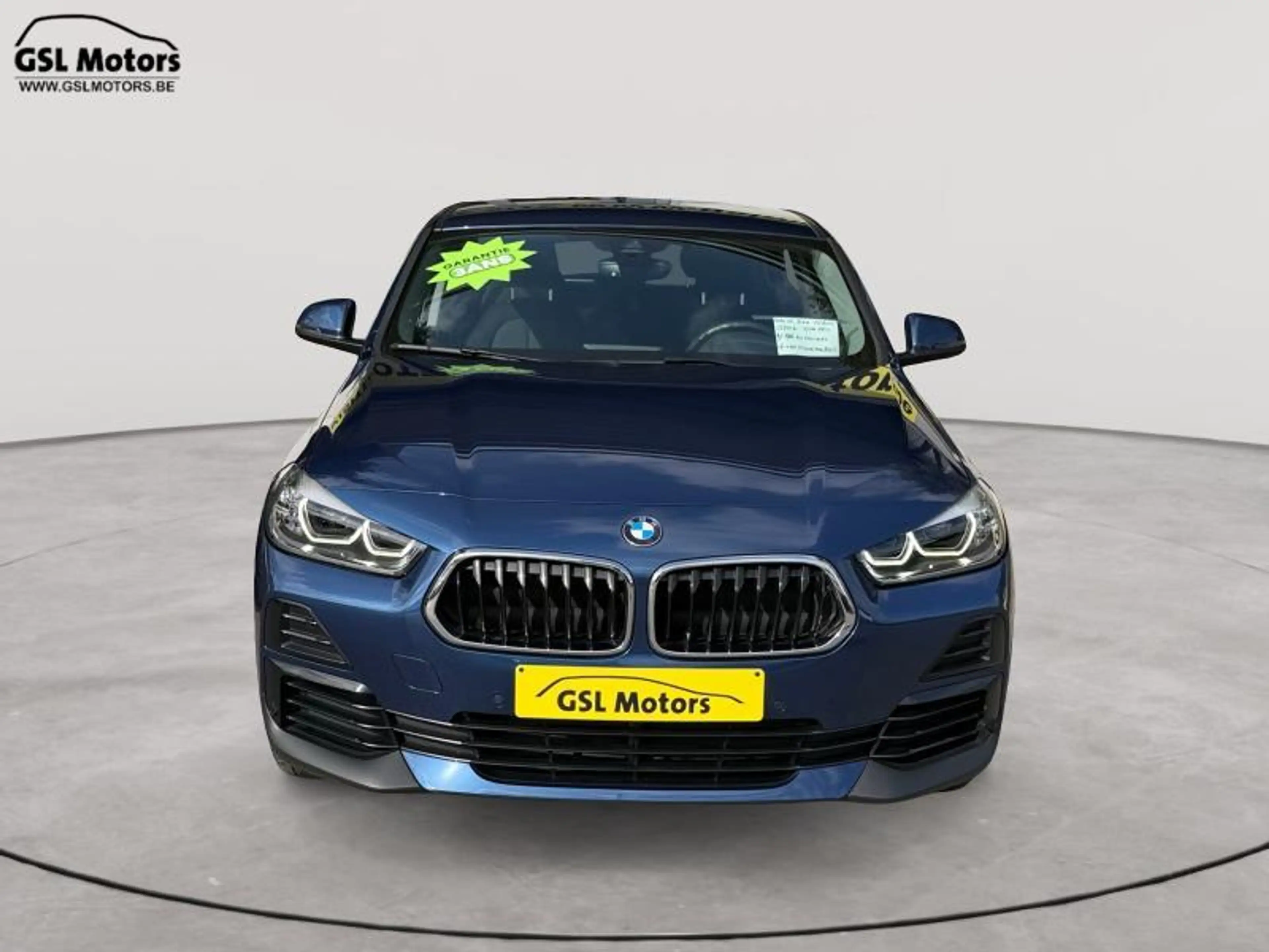 BMW X2 1.5D 115cv bleu 01/22 53347km Airco GPS Bluetooth — photo 2