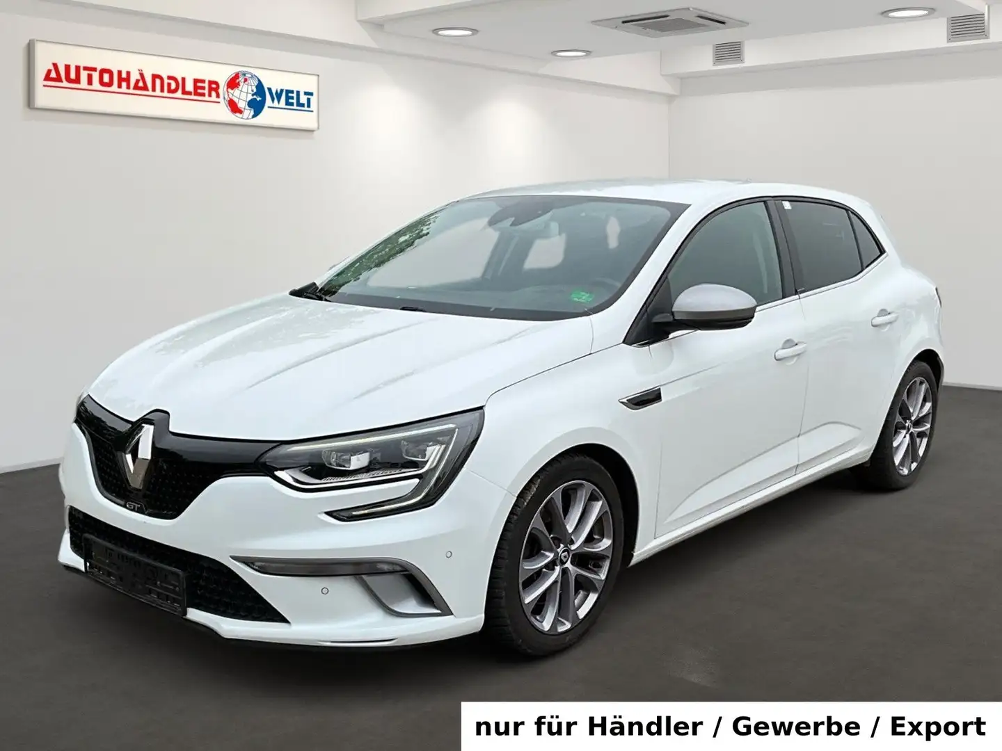 Renault Megane 1.6 TCe 205 GT 5-trg. Auto. Alcant LED Weiß - 1