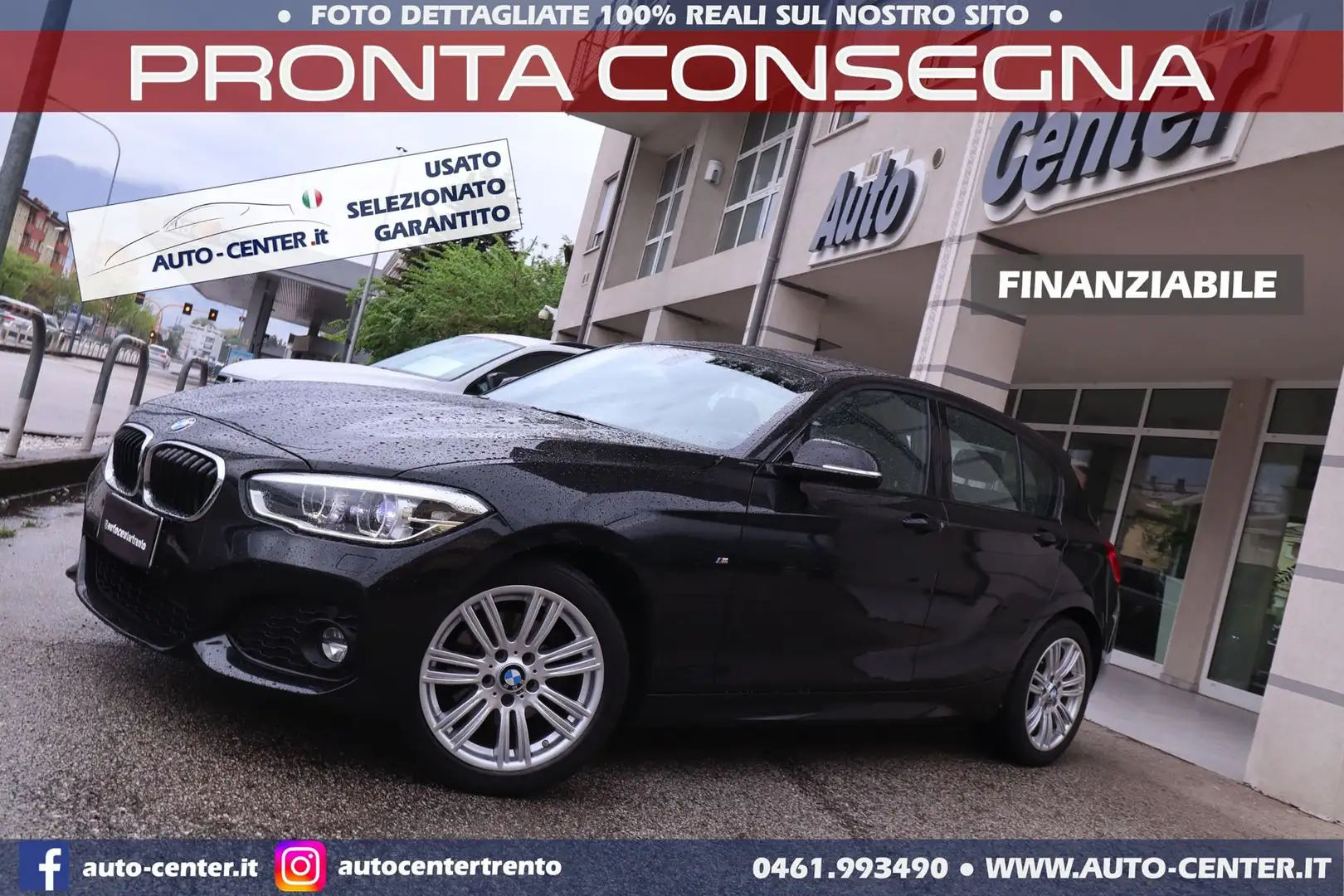 BMW 118 118d xDrive 5p Msport M-sport Nero - 1