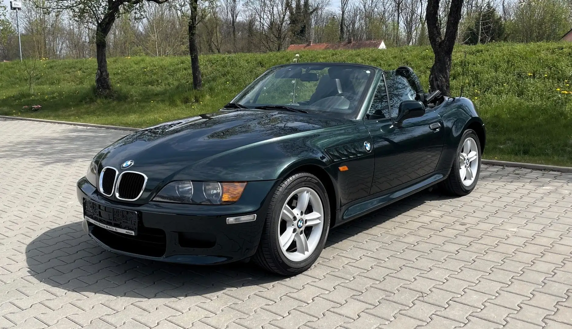 BMW Z3 2.0i Roadster 6-Zylinder aus 2.Hand Grün - 1