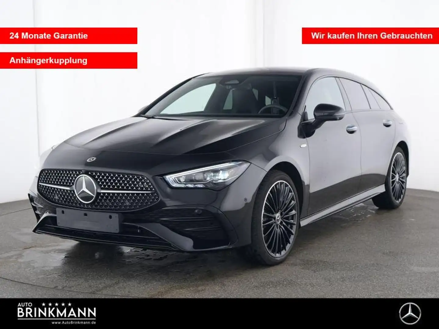Mercedes-Benz CLA 250 CLA250e SB EQ Hybrid Techn. AMG/AHK/360°KAM/PANO Schwarz - 1