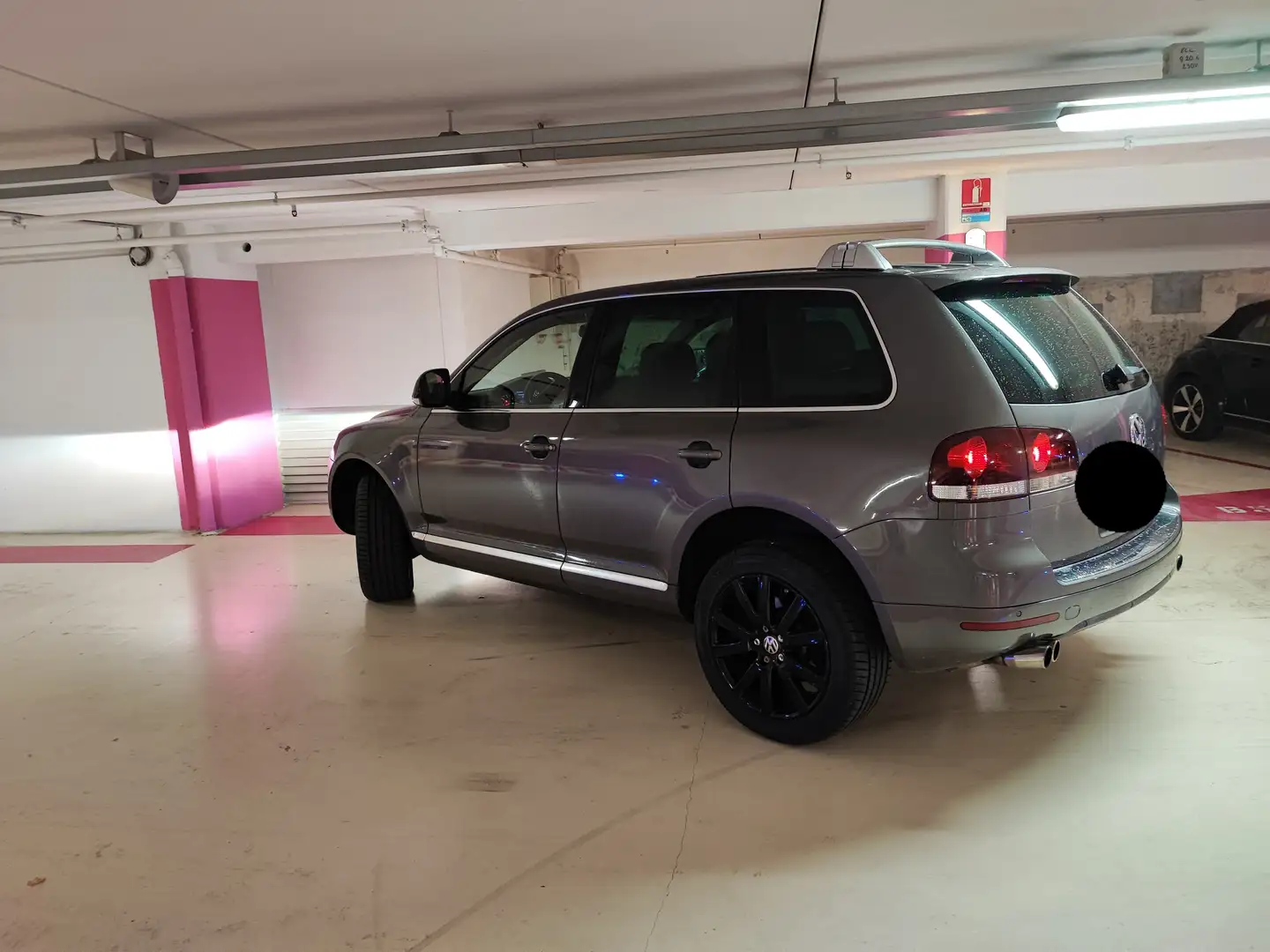 Volkswagen Touareg Touareg R5 TDI 174 FAP Carat Tiptronic A Gris - 1
