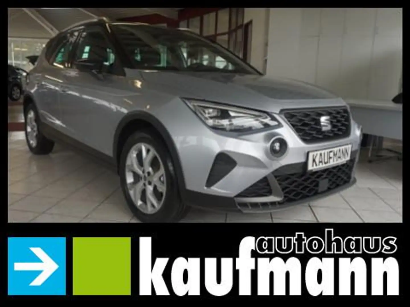SEAT Arona ARONA FR 1,0 TSI DSG LED SHZ APP PDC NAV TEMPOMAT Argent - 1