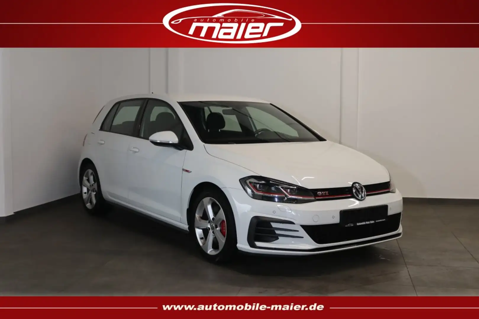 Volkswagen Golf 2.0 TSI GTI DSG Performance-LED-VIRTUAL-SHZ Weiß - 1
