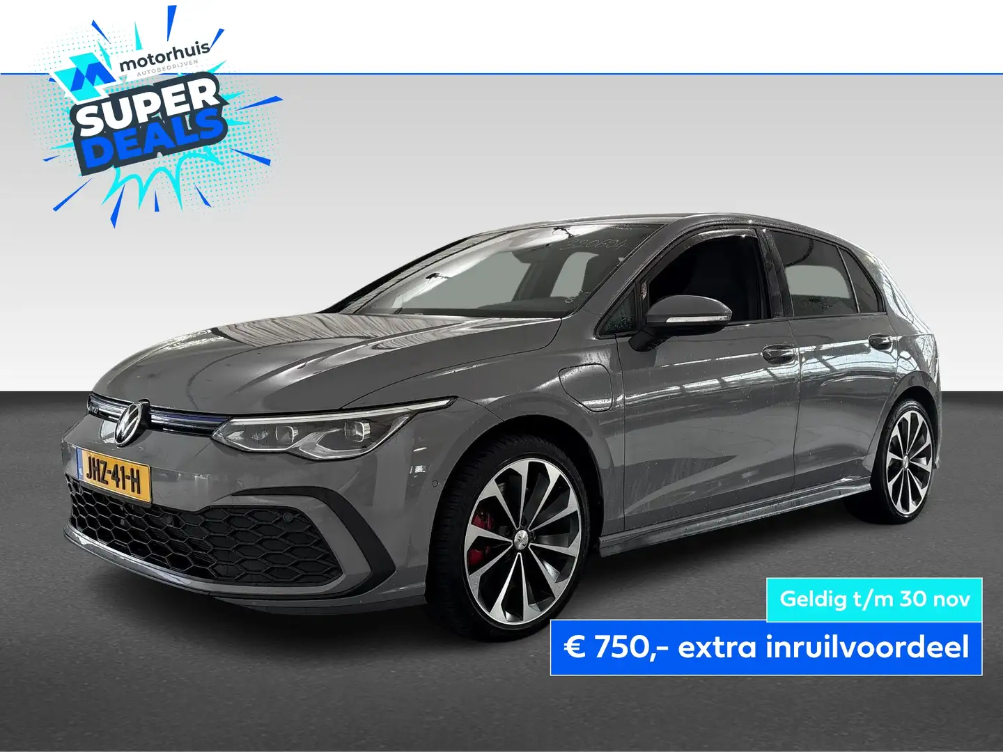 Volkswagen Golf GTE 1.4 PHEV 245PK AUTOMAAT VIRTUAL IQ LIGHT NAVI CAME Gris - 1