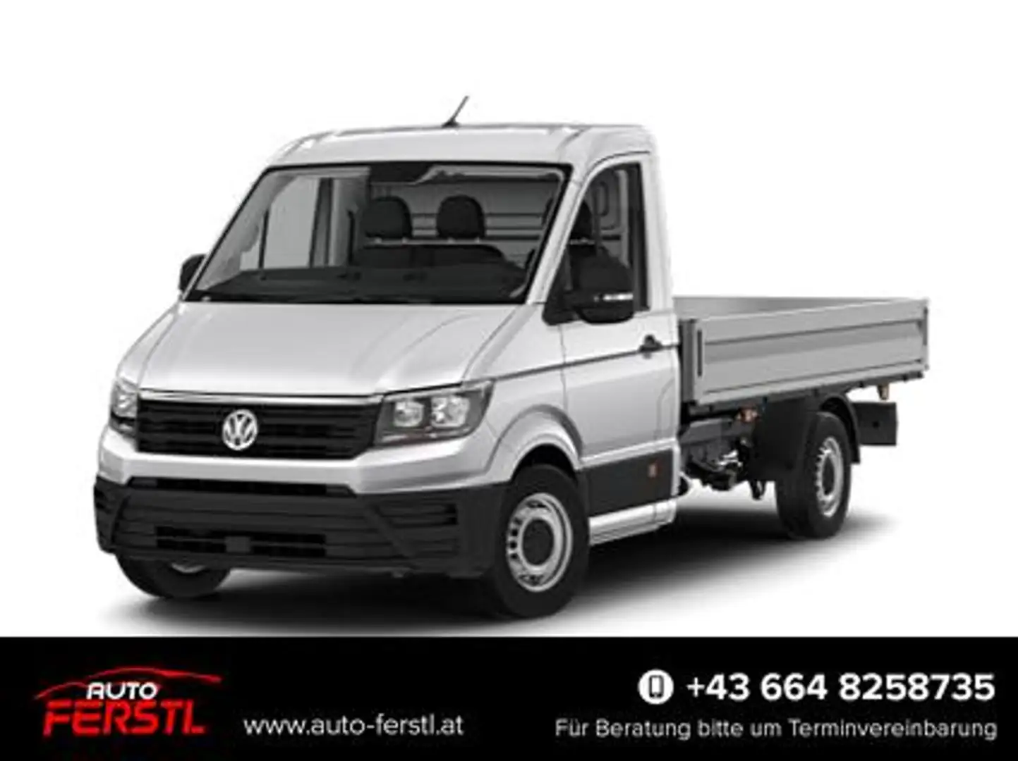 Volkswagen Crafter Einzelkabine Pritsche 35 EK L3 (Einzelkabine) 2... Weiß - 1