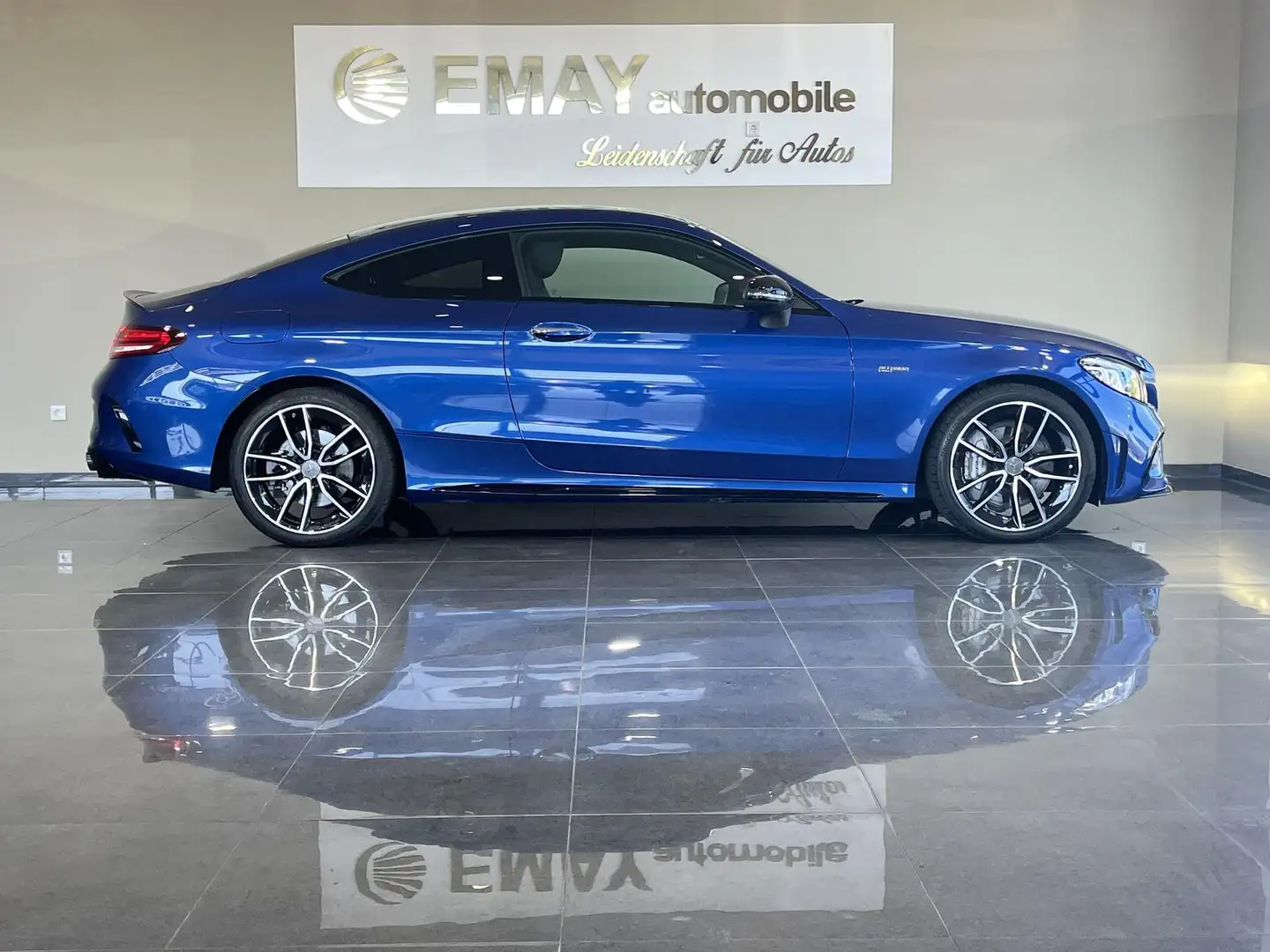 Mercedes-Benz C 43 AMG Coupe //Nigt Paket//Per.Auspuff// Bleu - 2