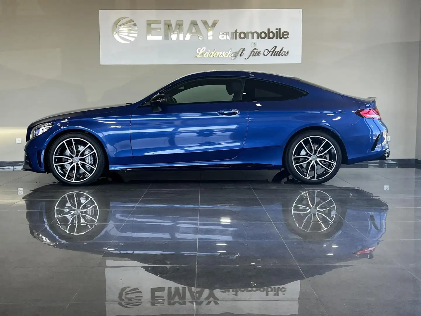 Mercedes-Benz C 43 AMG Coupe //Nigt Paket//Per.Auspuff// Bleu - 1