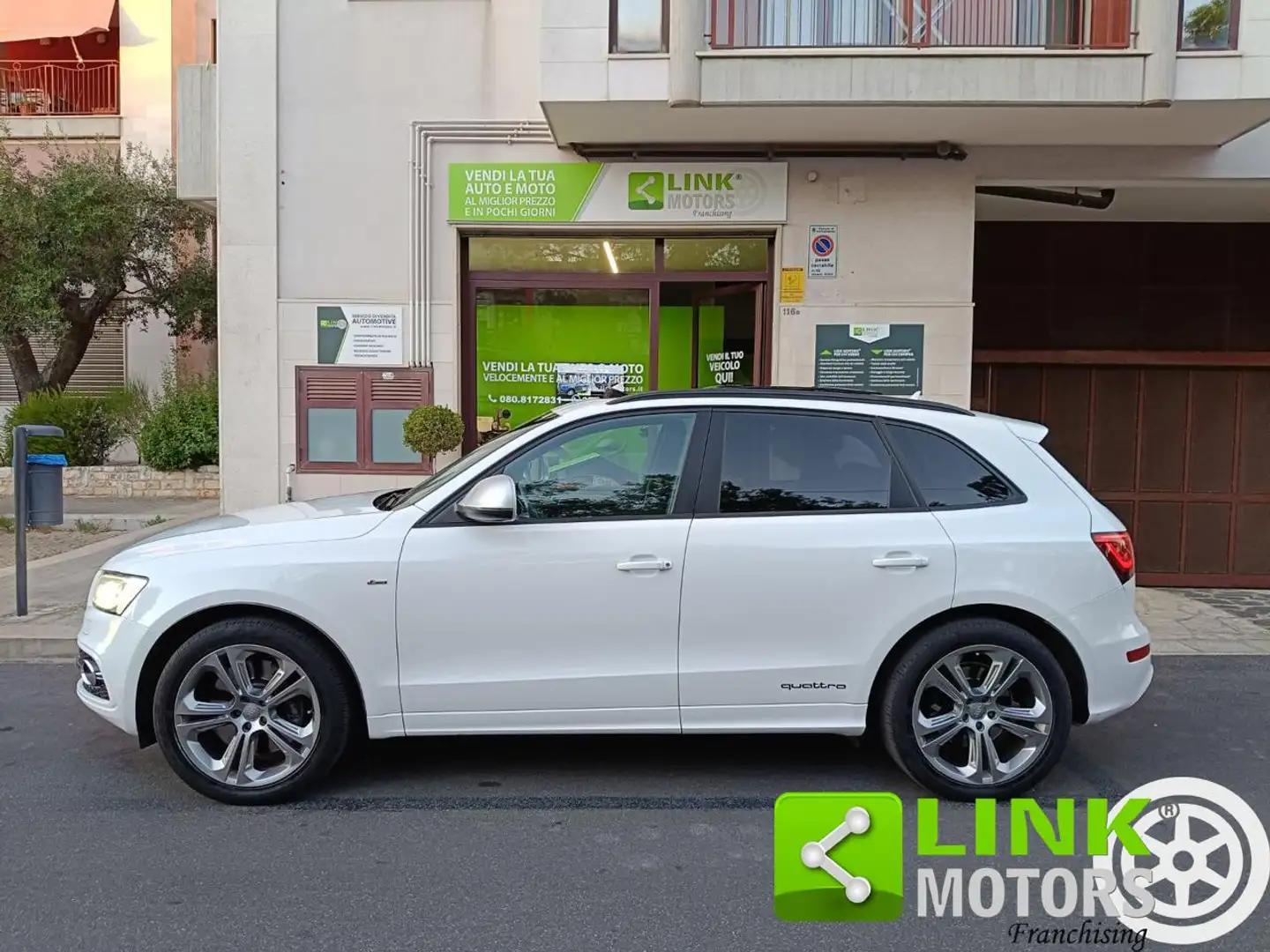 Audi Q5 3.0 V6 TDI 245 CV quattro  Advanced Plus SQ5 Blanc - 1