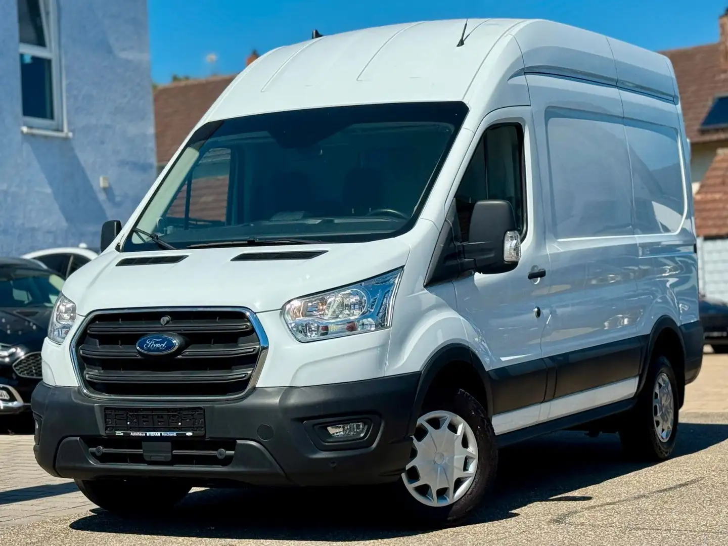 Ford Transit Kasten 350 L2H3 Trend Klima|Tempomat|DAB Blanc - 1