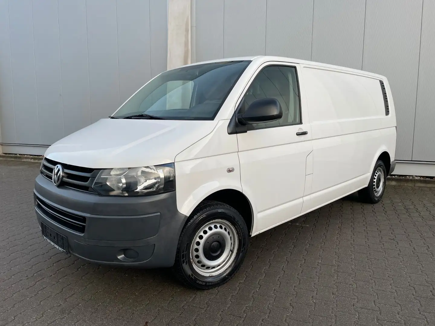 Volkswagen T5 Transporter T5 2.0 Kasten lang Leder PDC 1Hand LKW-Zulassung Wit - 1