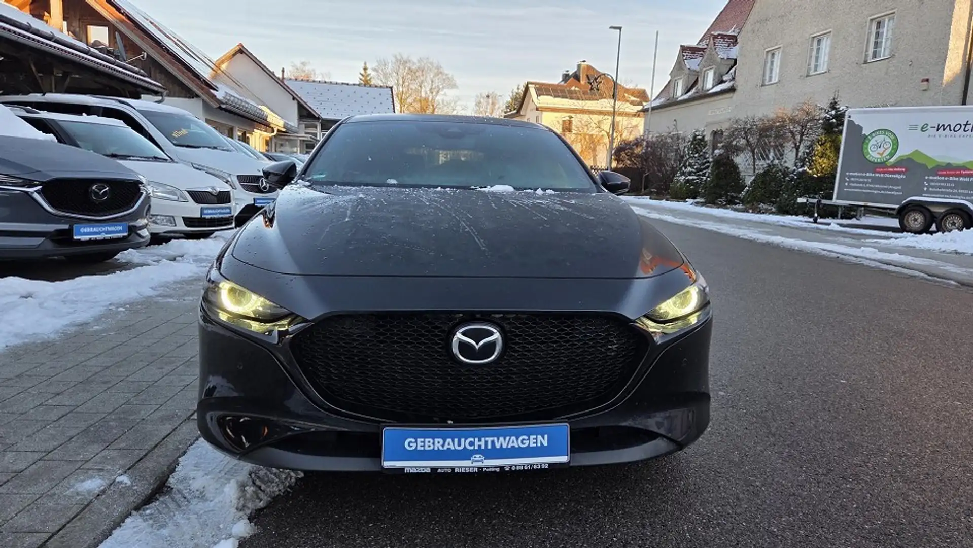 Mazda 3 als Selcetion Active- & Leder schwarz Schwarz - 2