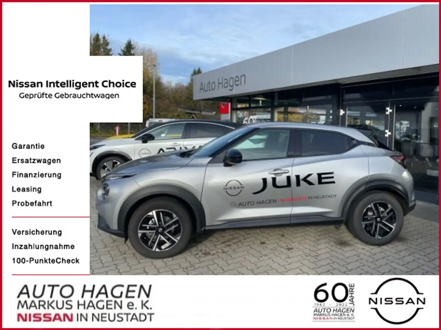 Nissan Juke N-Connecta 7DCT-Automatik Winterpacket Grau - 1