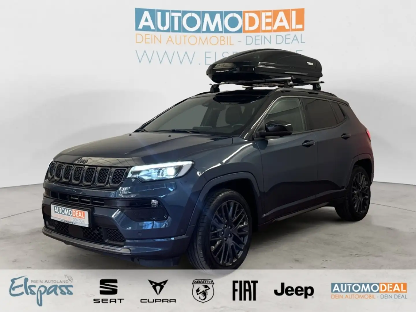 Jeep Compass AUTOMATIK NAV LED DIG-DISPLAY KAMERA EL.HECKKLAPPE Blau - 1