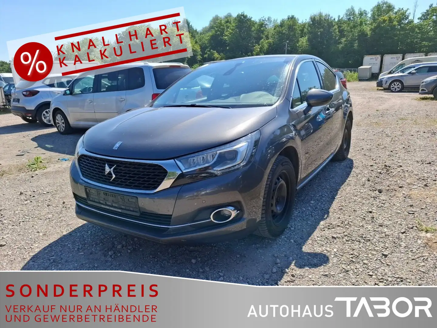 DS Automobiles DS 4 1.6 BlueHDi 120 Automatik Klima Keyless Grau - 1