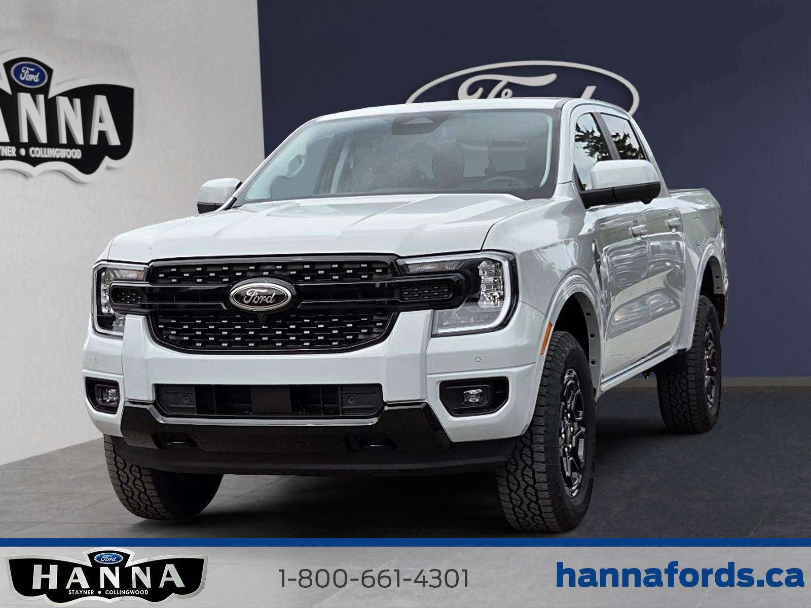 Silver 2026 Ford Ranger Pickup Truck Four-Wheel Drive Automatic
