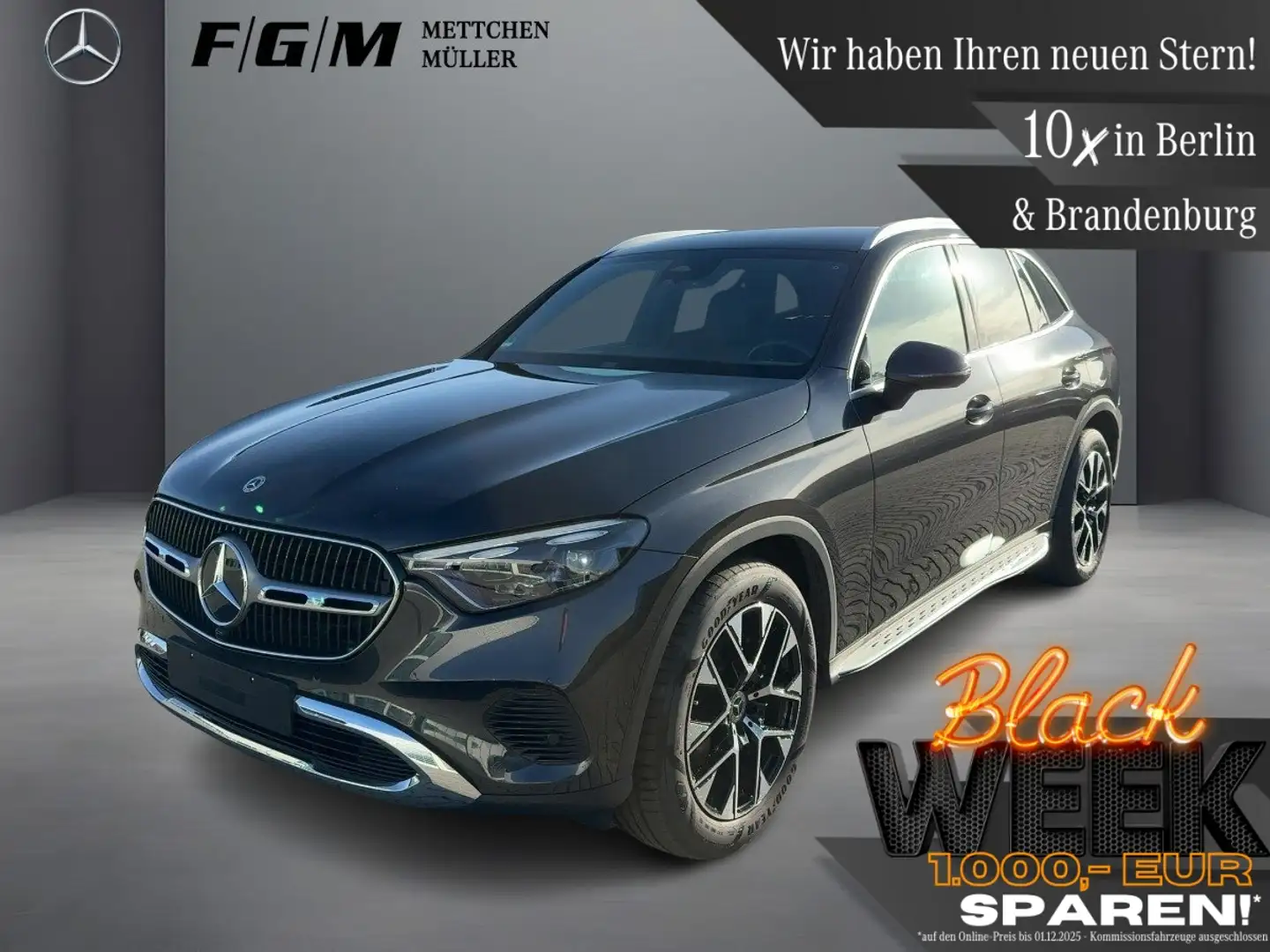 Mercedes-Benz GLC 200 Avantgarde/DigiLight/Memo/Totwinkel/R-kam Grijs - 1