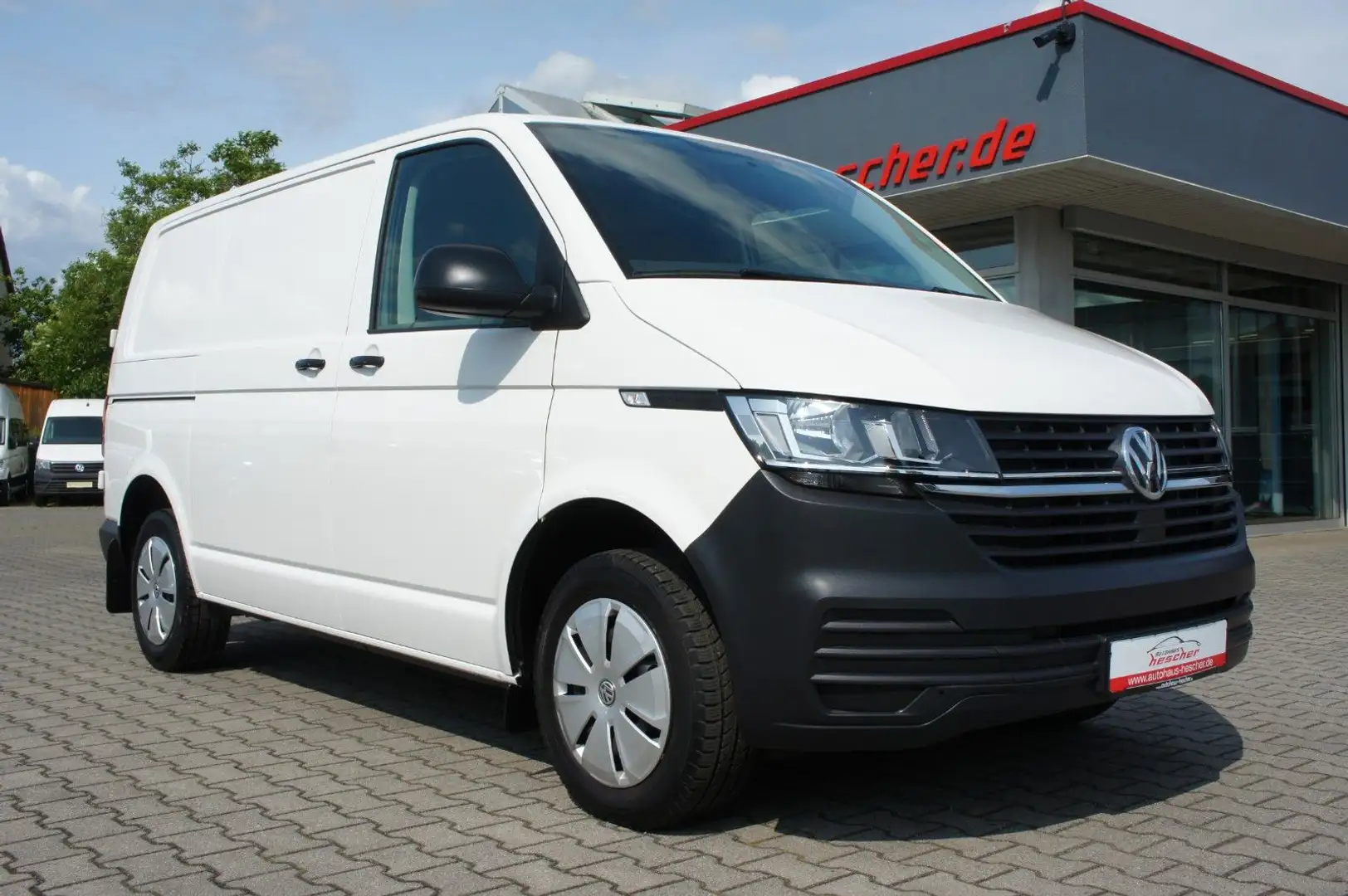 Volkswagen T6 Transporter T6.1 Transporter Kasten 2.0 TDI FWD *KLIMA* Weiß - 2