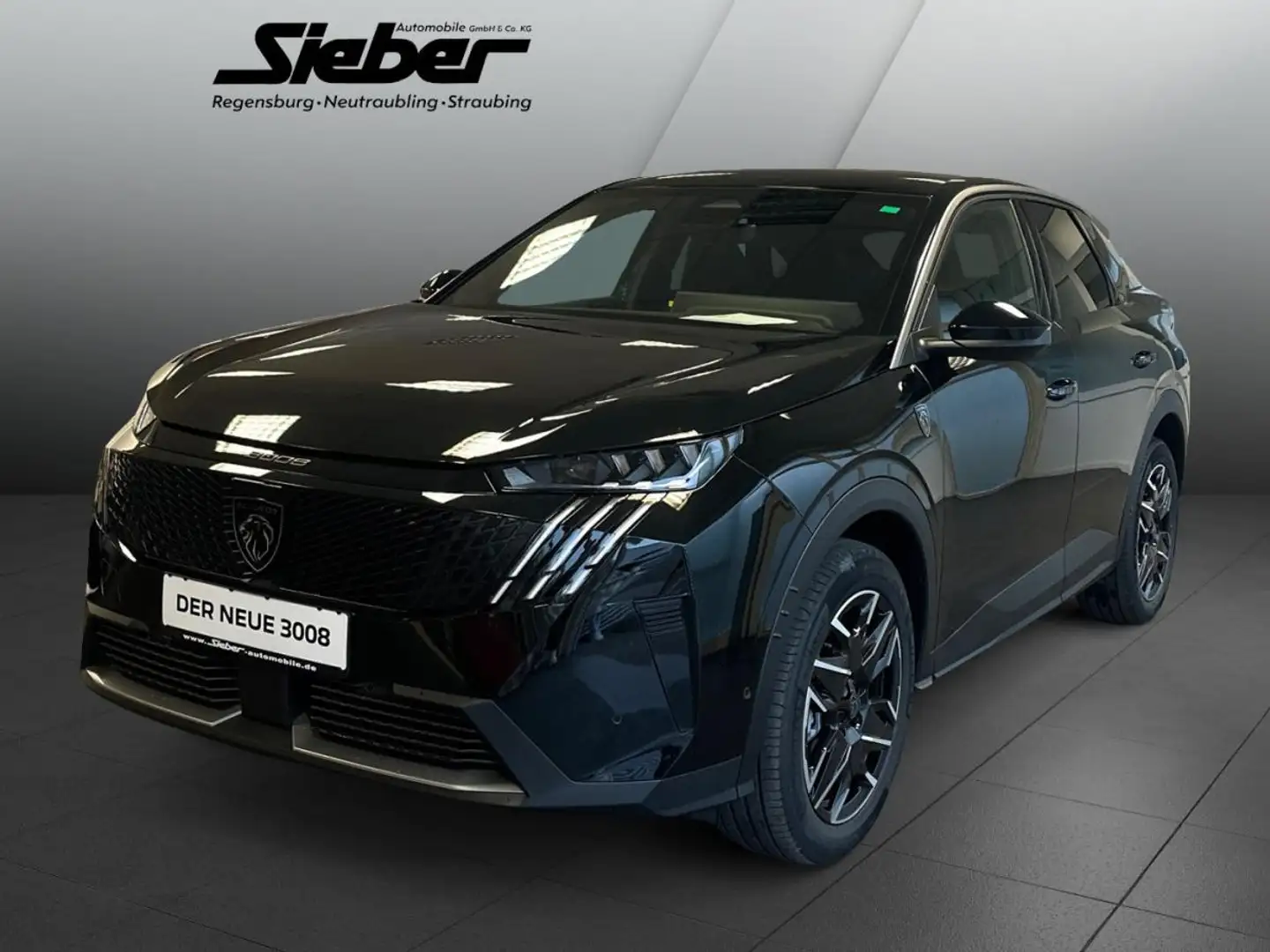 Peugeot 3008 1.2 Hybrid 136 GT *Neues Modell*LED*Navi* Schwarz - 2