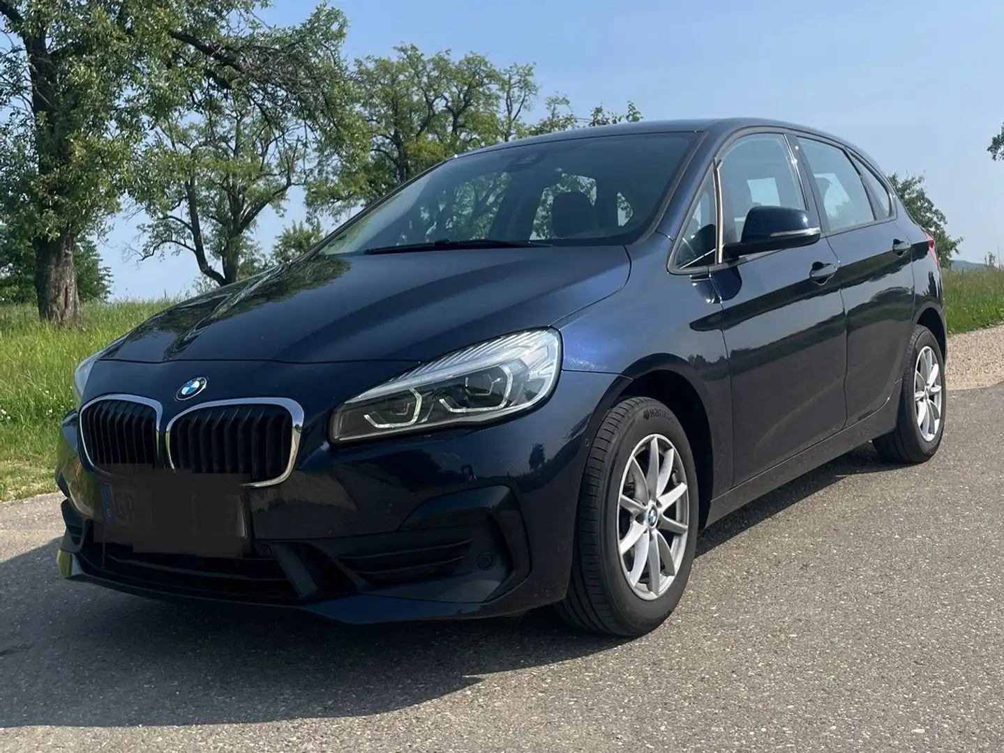 BMW 218 Diesel, Getriebe Neu,ACC,Scheckheft,APA,TÜV Neu Blau - 2