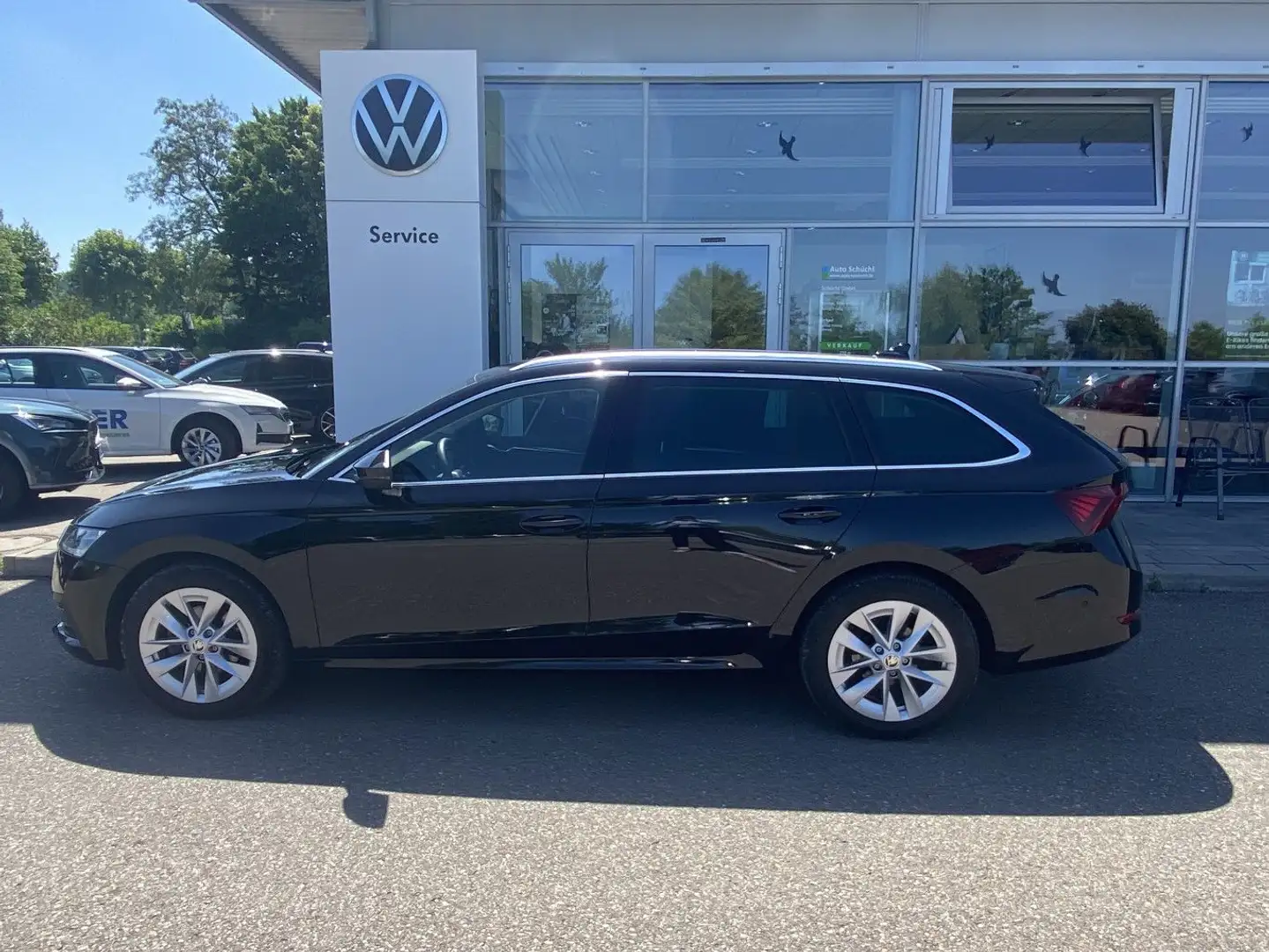 Skoda Octavia Combi 2.0 TDI DSG Style NAVI-COLUMBUS+ST Schwarz - 2