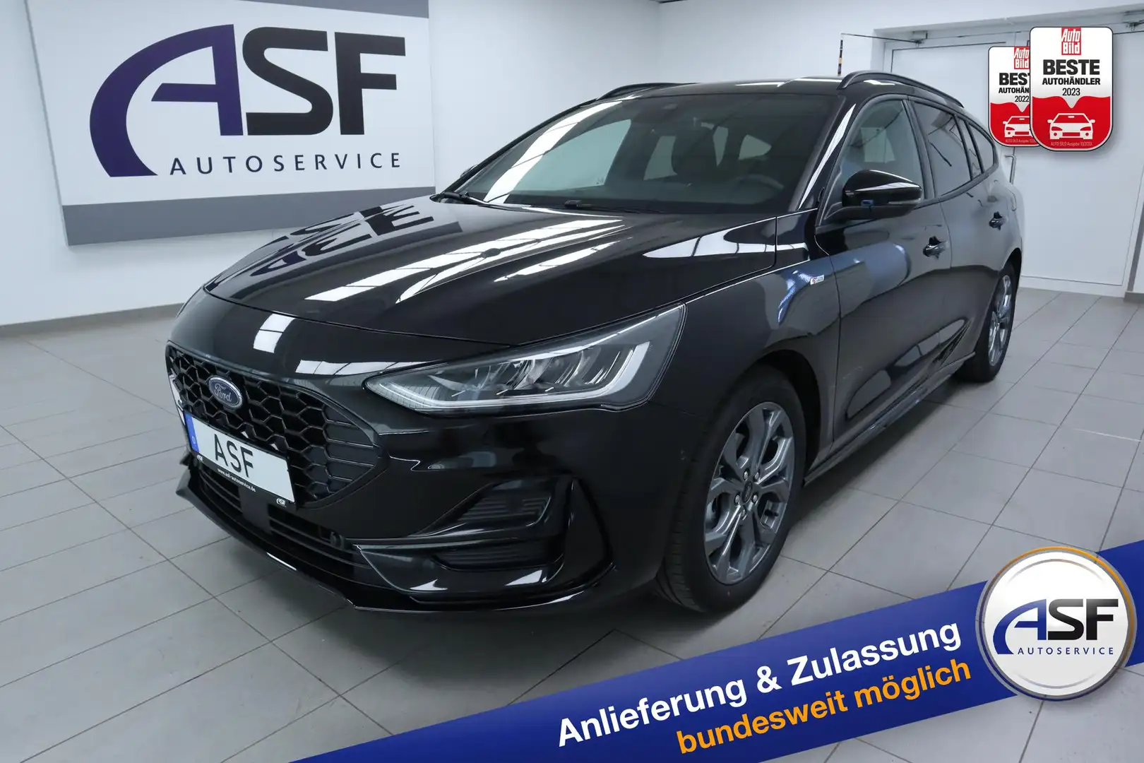 Ford Focus Turnier ST-Line X MHEV #Winter-P. #KeyFree #Par... Schwarz - 1