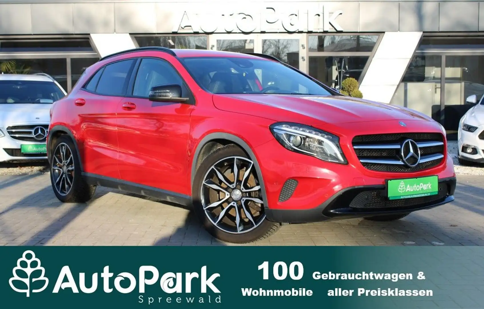 Mercedes-Benz GLA 250 4Matic *Jupiterrot Uni* Rot - 1