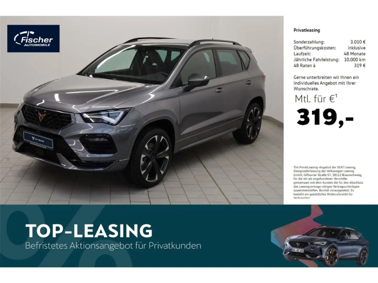 CUPRA Ateca 1.5 TSI Gris - 1