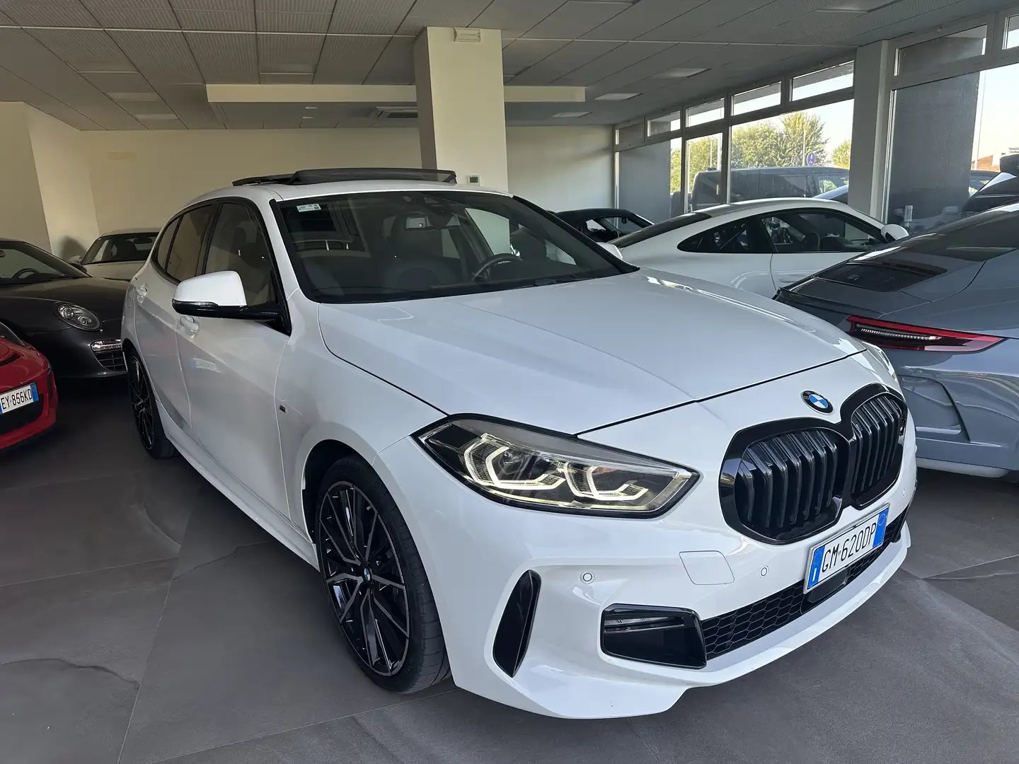BMW 120 F40 120d xdrive Msport TETTO KEYLESS UFF.ITA Blanc - 1